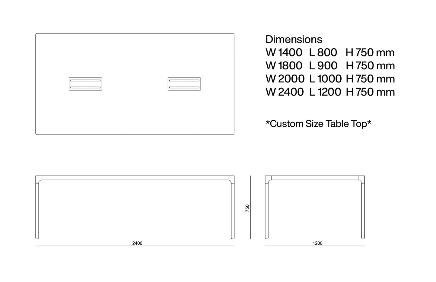 Cubeco Meeting Table