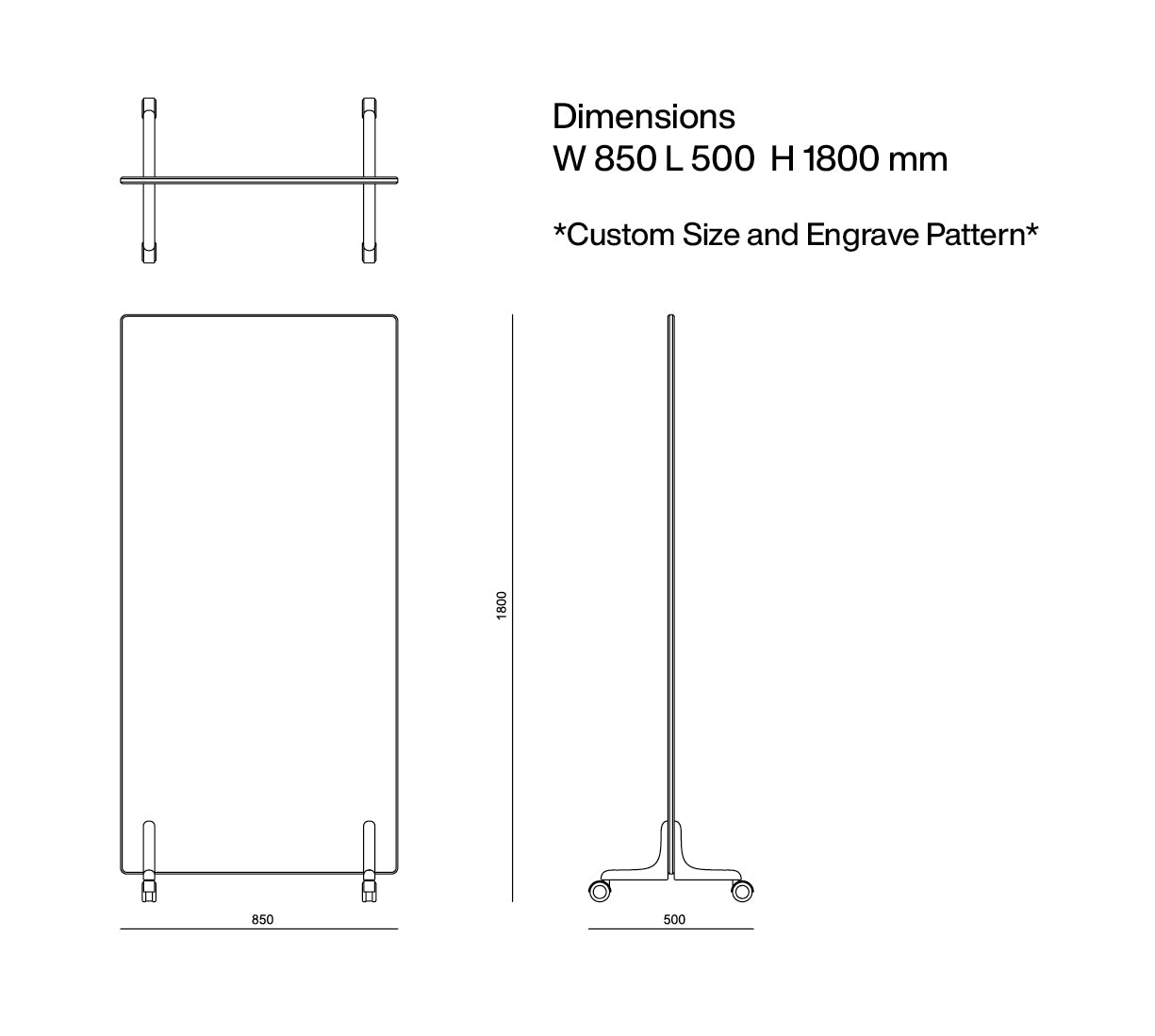 Cubeco Room Divider