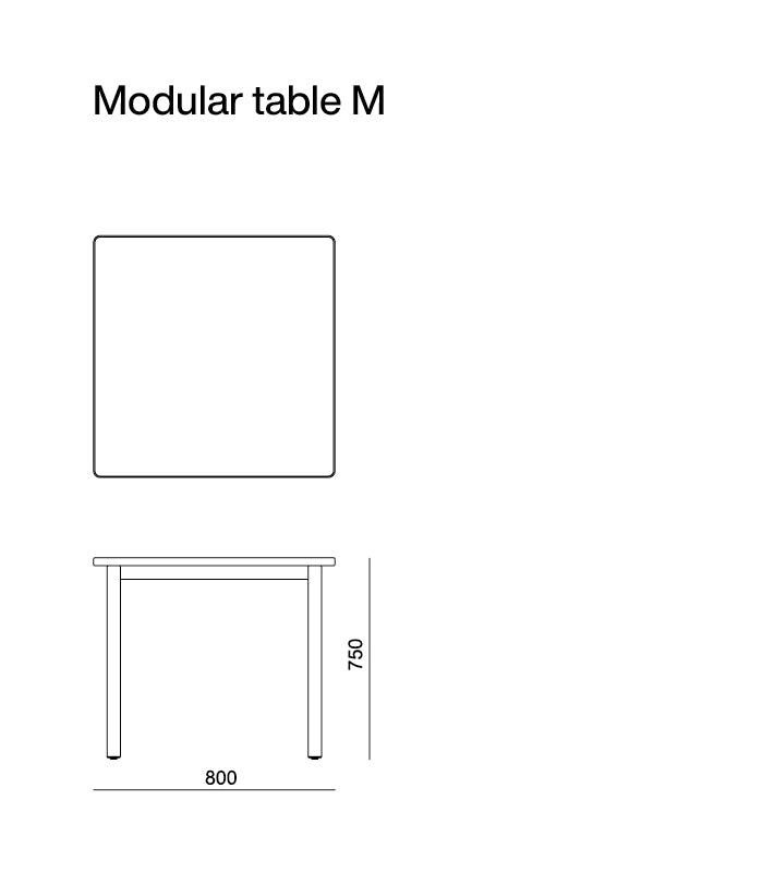 Modular Table – MORE