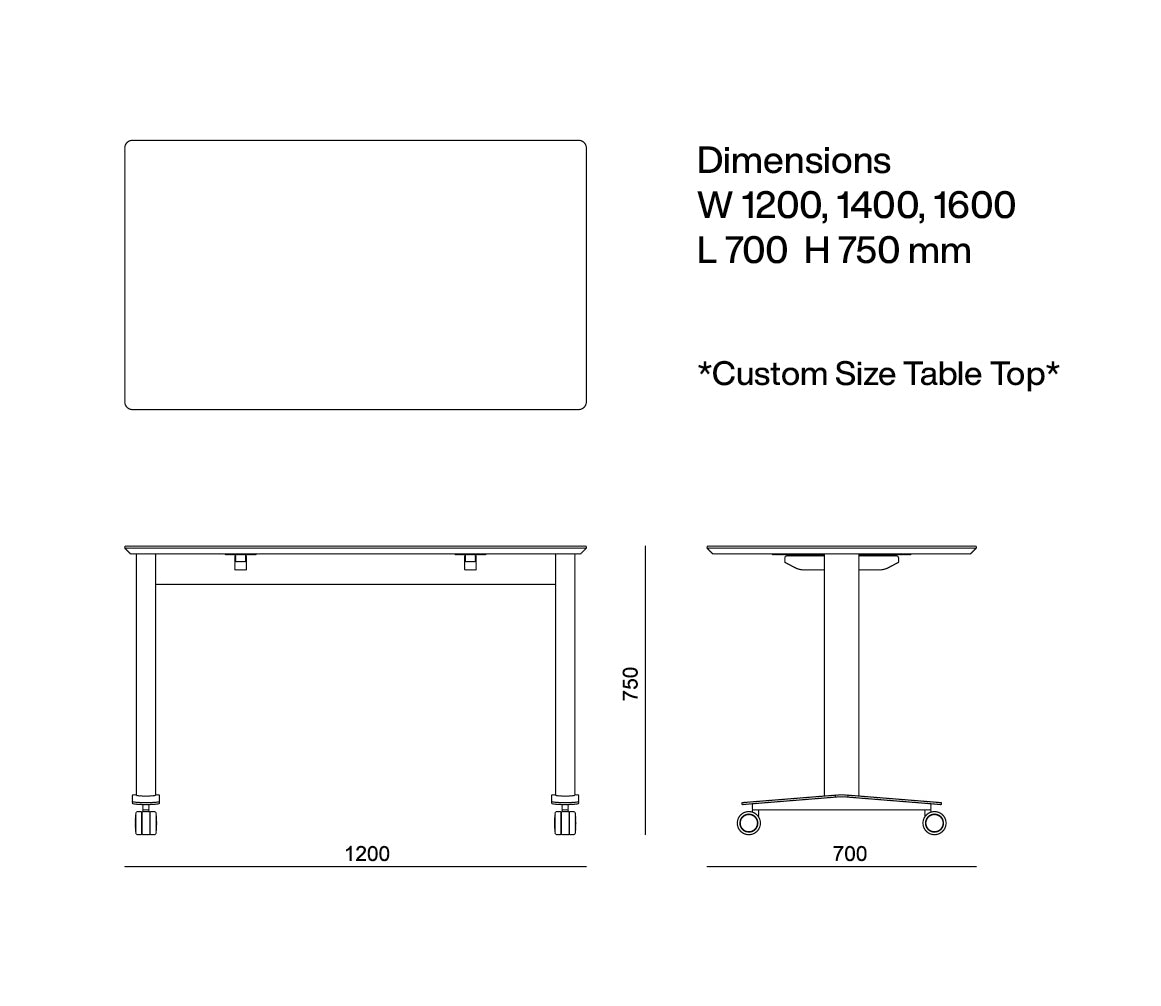 Cubeco Foldable Desk