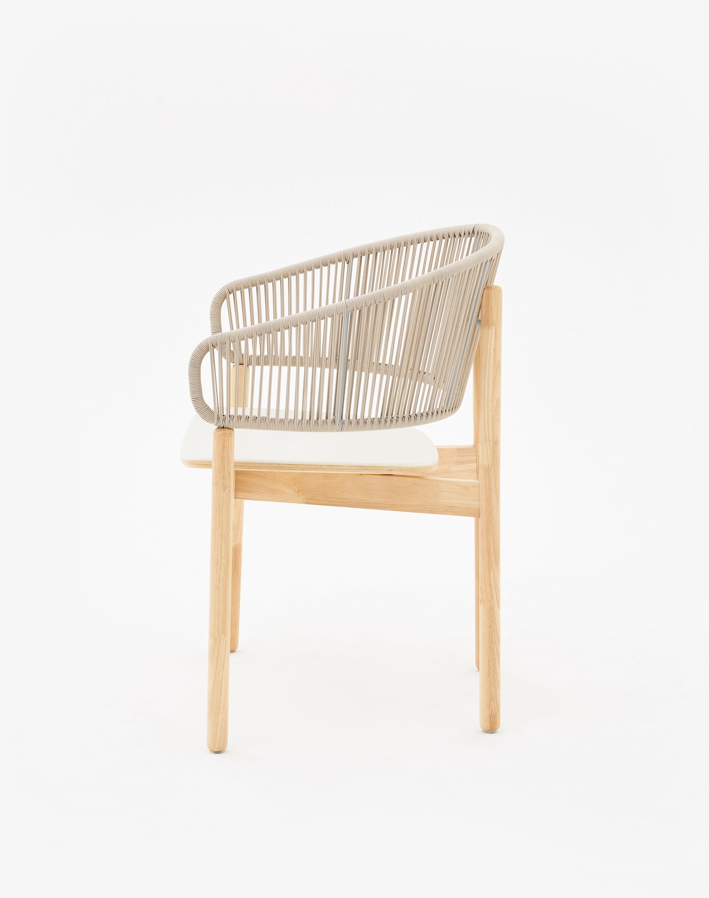 Woven Full Backrest Bound Armchair